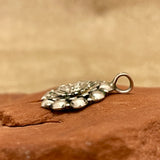 Clem Nalwood, Navajo Clem Nalwood, Navajo Silver Floral Pendant, vintage Native American  (5/44)Silver Floral Pendant, vintage Native American  (5/44)