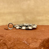 Clem Nalwood, Navajo Clem Nalwood, Navajo Silver Floral Pendant, vintage Native American  (5/44)Silver Floral Pendant, vintage Native American  (5/44)