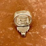 Ray Tracey, Navajo Contemporary Inlay Tiered Ring – size 5 1/2   (5/279)