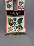 Antique Anishinaabe Beaded Bandolier Bag - late 19th century   (GM233)