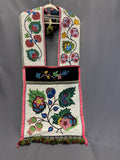 Antique Anishinaabe Beaded Bandolier Bag - late 19th century   (GM233)