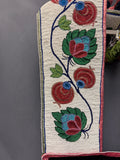 Antique Anishinaabe Beaded Bandolier Bag - late 19th century   (GM233)