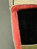 Antique Anishinaabe Beaded Bandolier Bag - late 19th century   (GM233)