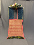 Antique Anishinaabe Beaded Bandolier Bag - late 19th century   (GM233)
