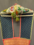 Antique Anishinaabe Beaded Bandolier Bag - late 19th century   (GM233)