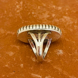 A.J. Platero, Navajo Sterling Silver and Black Onyx Ring - size 6 3/4   (WH111)
