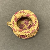 Miniature Cherokee Split River Cane Basket with Handle  (SSC18)