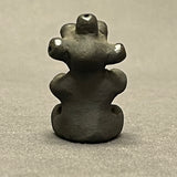 Dorothy and Paul Gutierrez, Santa Clara Pueblo Miniature Blackware Mudhead Figure  (SSC52)