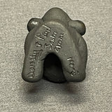 Dorothy and Paul Gutierrez, Santa Clara Pueblo Miniature Blackware Mudhead Figure  (SSC52)