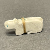 Zuni Etched Marble Mountain Lion Fetish with Gift Bundle  (SSC62)