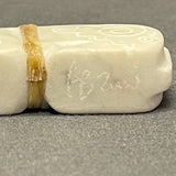 Zuni Etched Marble Mountain Lion Fetish with Gift Bundle  (SSC62)