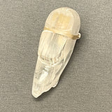 Zuni Quartz Bear Fetish with Abalone Shell Arrow Gift Bundle  (WHC52)
