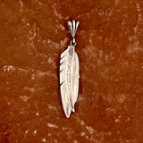 Ray Tracey, Navajo feather and corn pendant (PZ3)