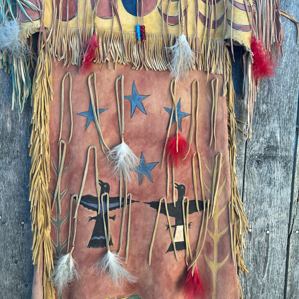 Vintage Native American Dance Dress - Michael Many Horses, Santee Sioux, adopted  (3/133)