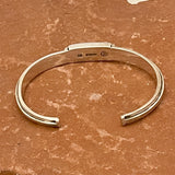 Supersmith Collection, Contemporary Channel Inlay Sterling Silver Bracelet with Turquoise, Opal and Sugilite Stones   (1/449)