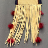 Diana Hudson Miller, Lakota - Coyote Skin Bag with Beadwork (GM28)