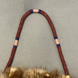 Diana Hudson Miller, Lakota - Coyote Skin Bag with Beadwork (GM28)