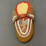 Antique Iroquois Beaded Child's Moccasins - Early 20th Century Moccasins   (GM174)