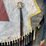 Contemporary Northern Plains Buffalo Shield by Rod Steiner, Santee Sioux-authentic Native American   (GM280)