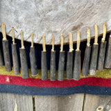 Contemporary Northern Plains Buffalo Shield by Rod Steiner, Santee Sioux-authentic Native American   (GM280)