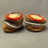 Antique Iroquois Beaded Child's Moccasins - Early 20th Century Moccasins   (GM174)