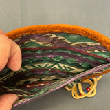 Vintage Plateau Beaded Leather Hair Ties, Authentic Native American - mid 1900s (GM201)