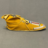 Plains Beaded Child's Moccasins by Jim Lenoch, contemporary reproduction   (GM100)