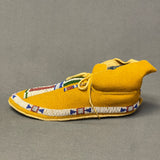 Plains Beaded Child's Moccasins by Jim Lenoch, contemporary reproduction   (GM100)