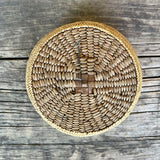 Vintage Makah Twined Trinket Basket   (DV70)