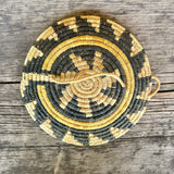 Vintage Hopi Coiled Basket with Cloud Design  (DV45)