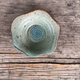 Mel Cornshucker, Cherokee, Pottery Dish/Spoon Rest