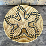 Vintage Hopi Coiled Basket with Star Design  (DV46)