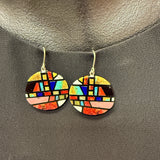 Chris Nieto, Santo Domingo (Kewa) Mosaic Inlay Dangle Pendant and Necklace  (5/265)
