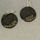 Chris Nieto, Santo Domingo (Kewa) Mosaic Inlay Dangle Earrings (5/263)