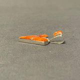 Cathy Webster, Contemporary Navajo Inlay Pendant with Sterling Silver and Spiny Oyster Shell    6/70