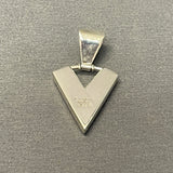 Cathy Webster, Contemporary Navajo Inlay Pendant with Sterling Silver and Lapis    6/71