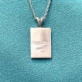 Veronica Benally, Contemporary Navajo Multi-stone Inlay Pendant with Sterling Silver and Spiny Oyster Shell    6/73