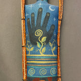 Peter Ray James, Navajo Large Spirit Doll with Healing Hand Design, authentic Native American   (WHC20)