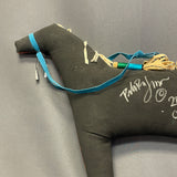 Peter Ray James, Navajo Large Stuffed Horse, authentic Native American   (WHC10)