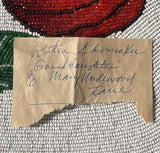 Native American beaded bag - Plateau origin - 1920s - Artist name in bag (GM229)