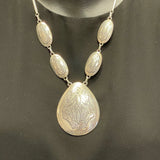 Tammy Nelson, Navajo Oval Concho Necklace, vintage Native American   (SP10)