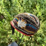 Antique Iroquois/Mohawk Glengarry beaded hat ca. 1860 - excellent condition!