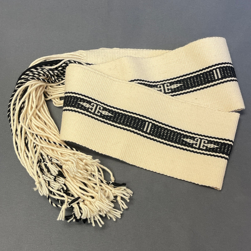 Morris Muskett, Navajo Woman's Wool Ceremonial Sash, authentic Native American Ca. 2003     (NL17)