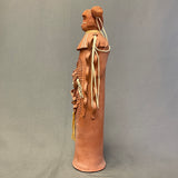 Corn Maiden Clay Sculpture by Pablita (Ta-Nez-Bah) Abeyta, Navajo ca. 1995   (SSC93)