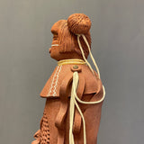 Corn Maiden Clay Sculpture by Pablita (Ta-Nez-Bah) Abeyta, Navajo ca. 1995   (SSC93)