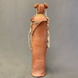 Corn Maiden Clay Sculpture by Pablita (Ta-Nez-Bah) Abeyta, Navajo ca. 1995   (SSC93)