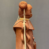 Corn Maiden Clay Sculpture by Pablita (Ta-Nez-Bah) Abeyta, Navajo ca. 1995   (SSC93)
