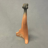 Authentic Native American Smoked and Etched Clay Sculpture   (SSC106)