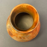 Pahponee, Kickapoo/Potawatomie Vintage Smoked Pot with Etched Figural Design, ca. 1997   (SSC89)