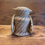 Small Papago Split-Stitch Owl-Shaped Basket with Lid  (SSB10)